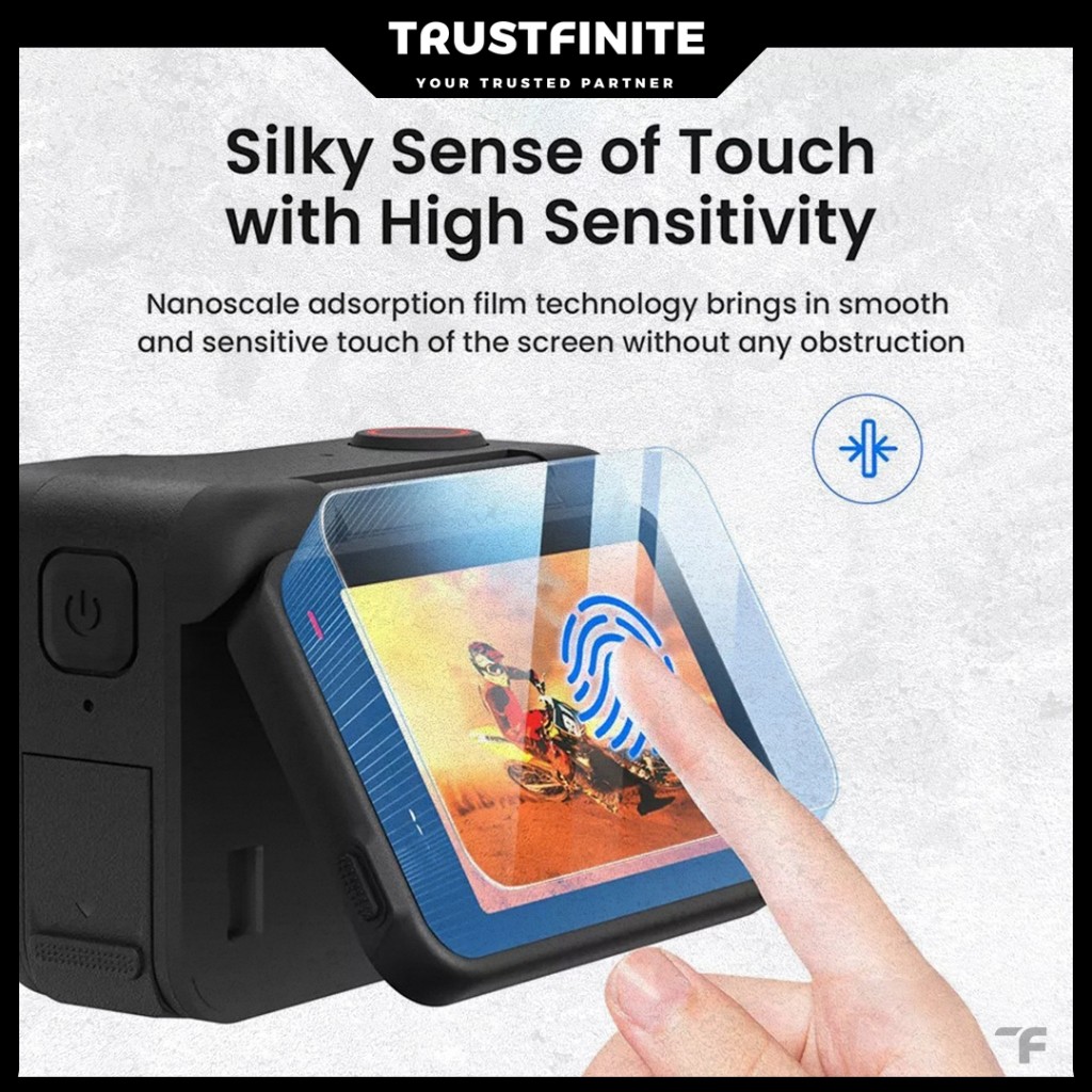 _% ORIGINAL >> OEM Protective Tempered Glass Insta360 Ace Pro 2 / Anti Gores Insta360 Ace Pro 2 rQ