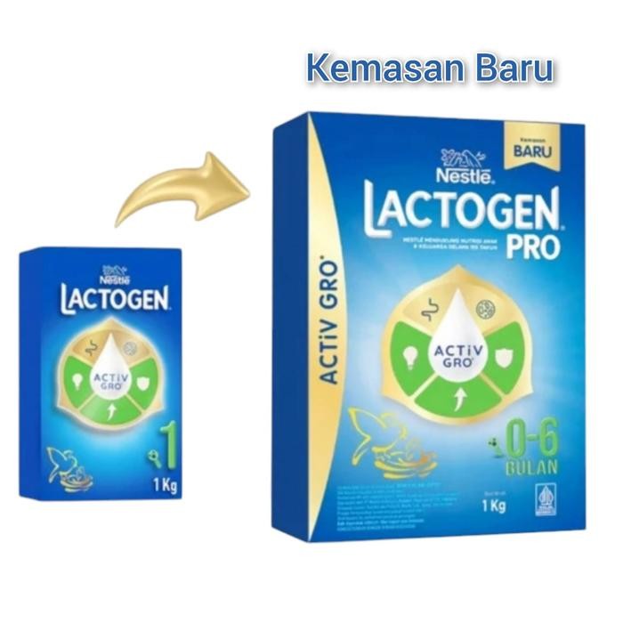 [RUMEROUS] Nestle Lactogen 1 Susu Formula Bayi Usia 0-6 Bulan 1000 gr - Lactogen 0-6