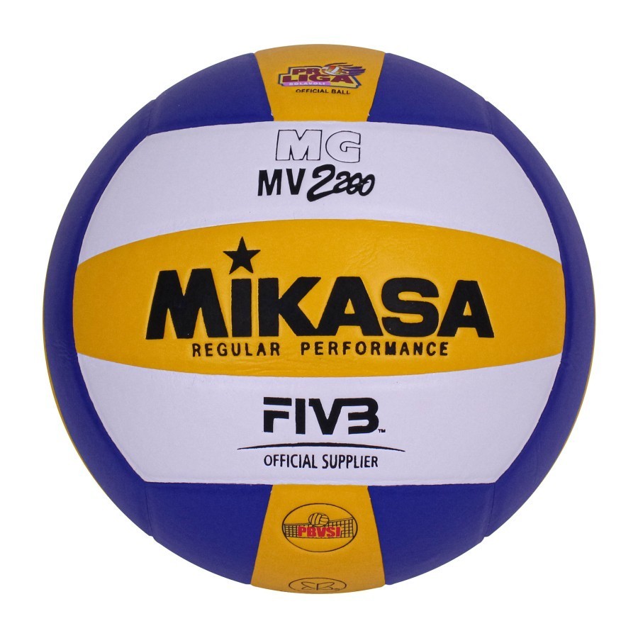 Bola Voli Mikasa MV2200 MV 2200 BLACK Original
