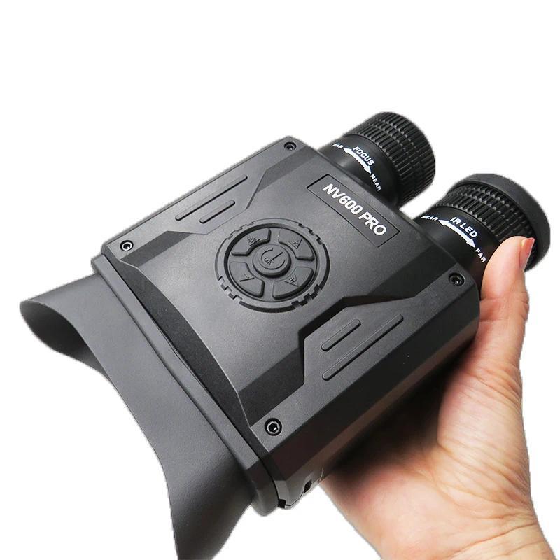 Digital Night Vision Binoculars NV600 PRO Infrared Night Vision Camera for Outdoor  500M Range Tacti
