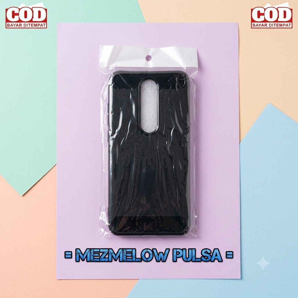 Caseng / Softcase Fiber Carbon / Case NOKIA 6.1 PLUS / NOKIA X6