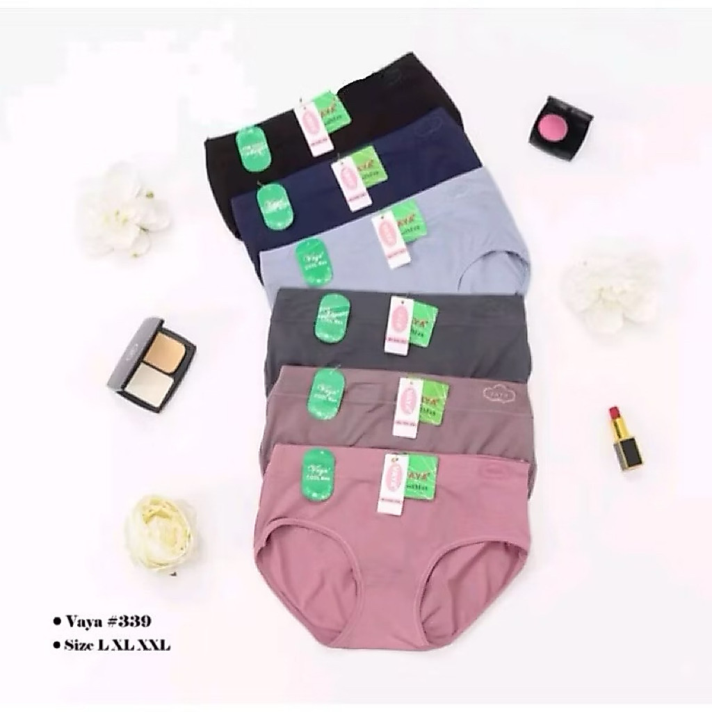 [1&3PCS] Cd Dalaman Wanita Merk Vaya | Cd Merk Vaya Art