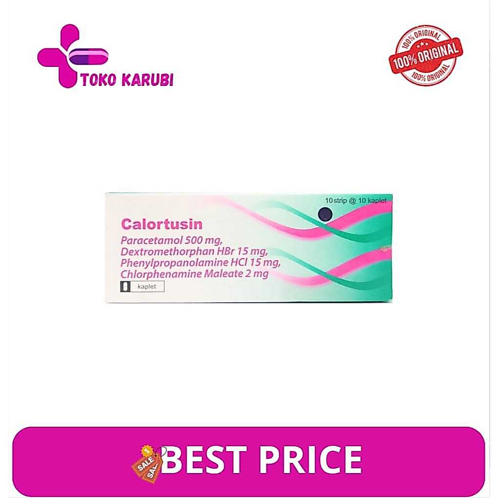 CALORTUSIN BOX 100 TABLET