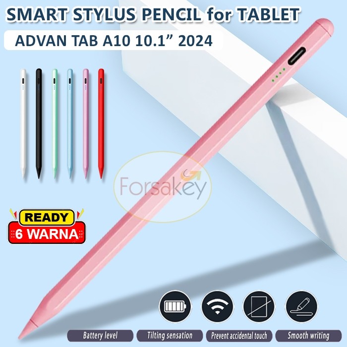 Advan Tab A10 A 10 10.1 Inch Tablet Wifi Series 2024 ( 5 PILIHAN WARNA ) Smart Capacitive Active Sty