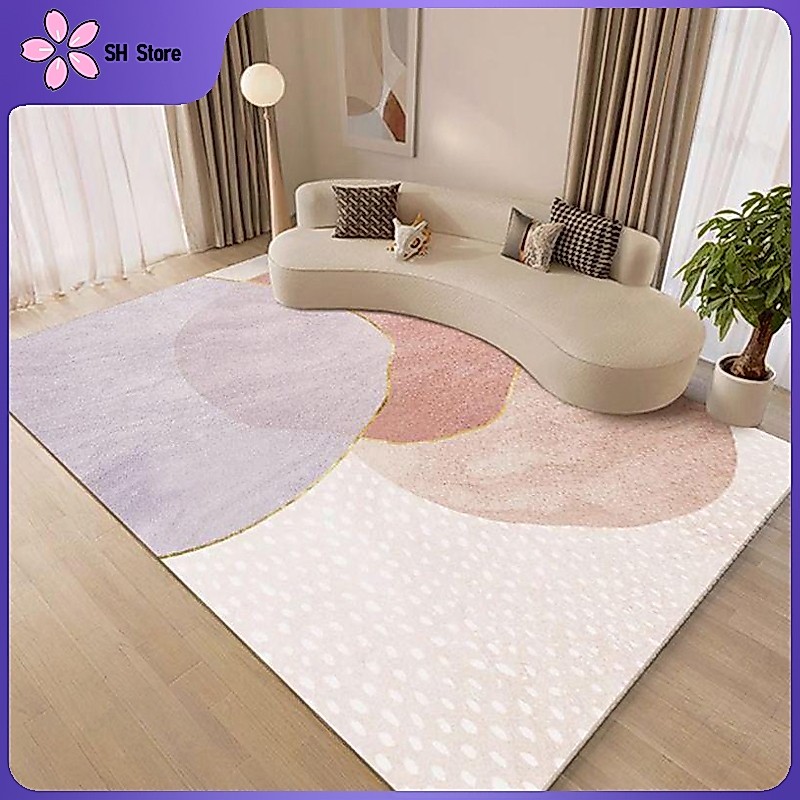 KARPET LANTAI PERSEGI Permadani Eropa 150x200cm/180x200cm/200x300cm Crystal Velvet Beludru Anti Slip