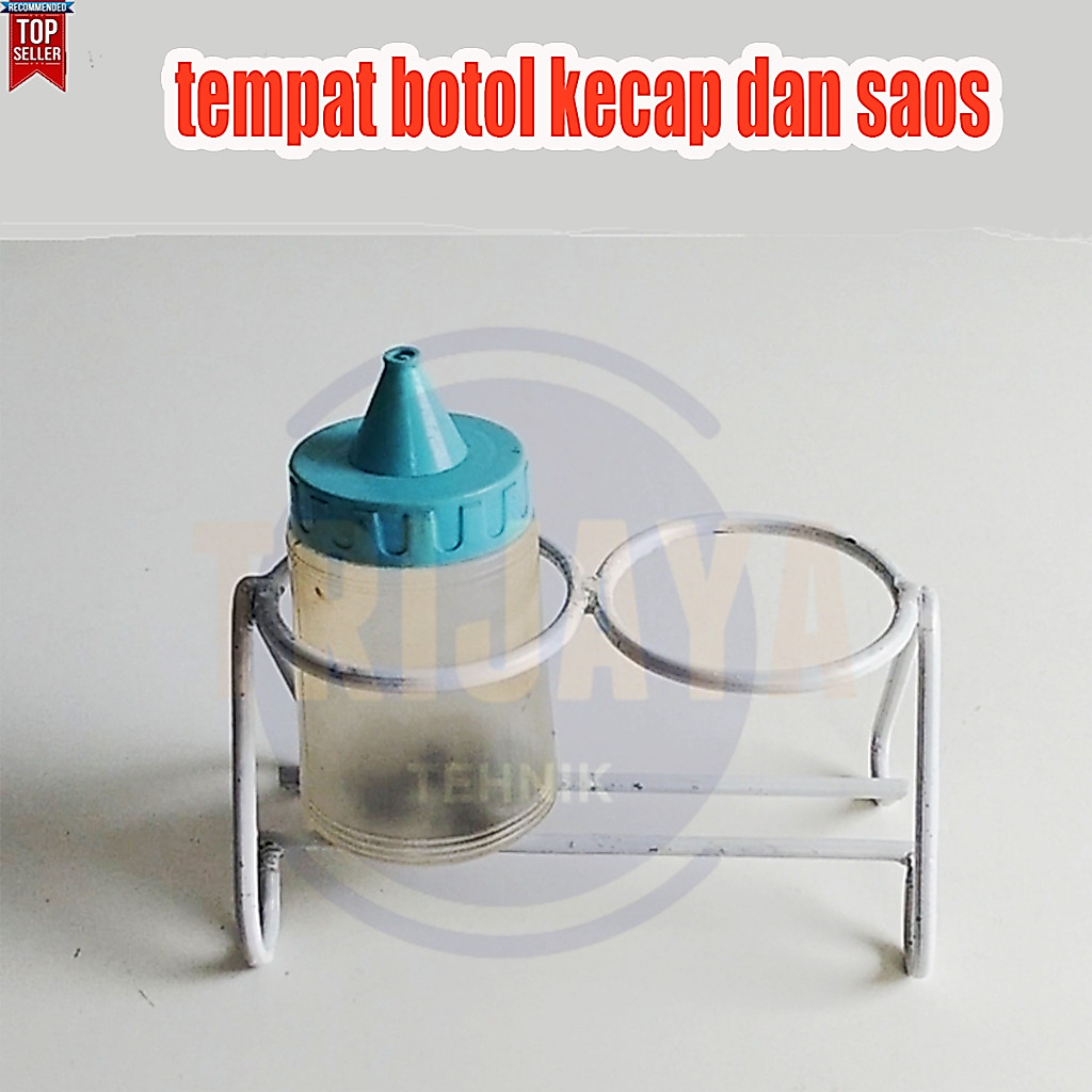 Rak Botol Saus kecap Tempat botol kecap Serbaguna