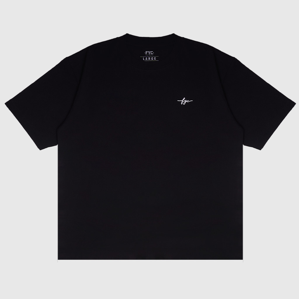 FYC TSHIRT LETTER BLACK