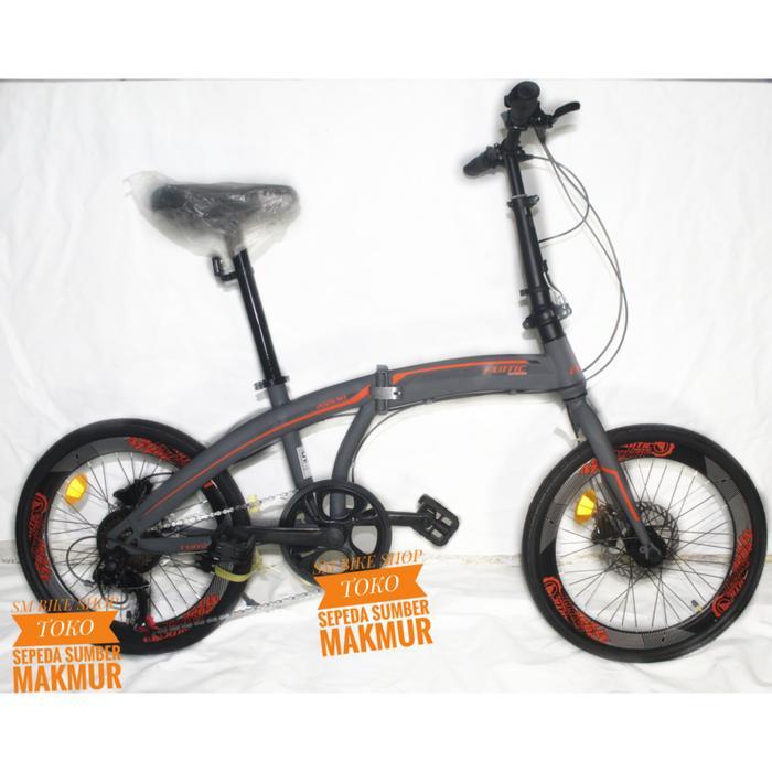 SEPEDA LIPAT EXOTIC 2026 MT 20 INCH HYDRAULIC DISC BRAKE 7 SPEED VT