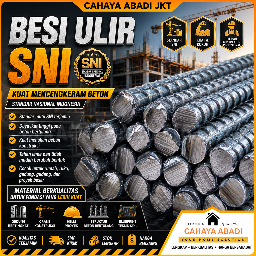 BESI ULIR 10 MM SNI 12 MTR