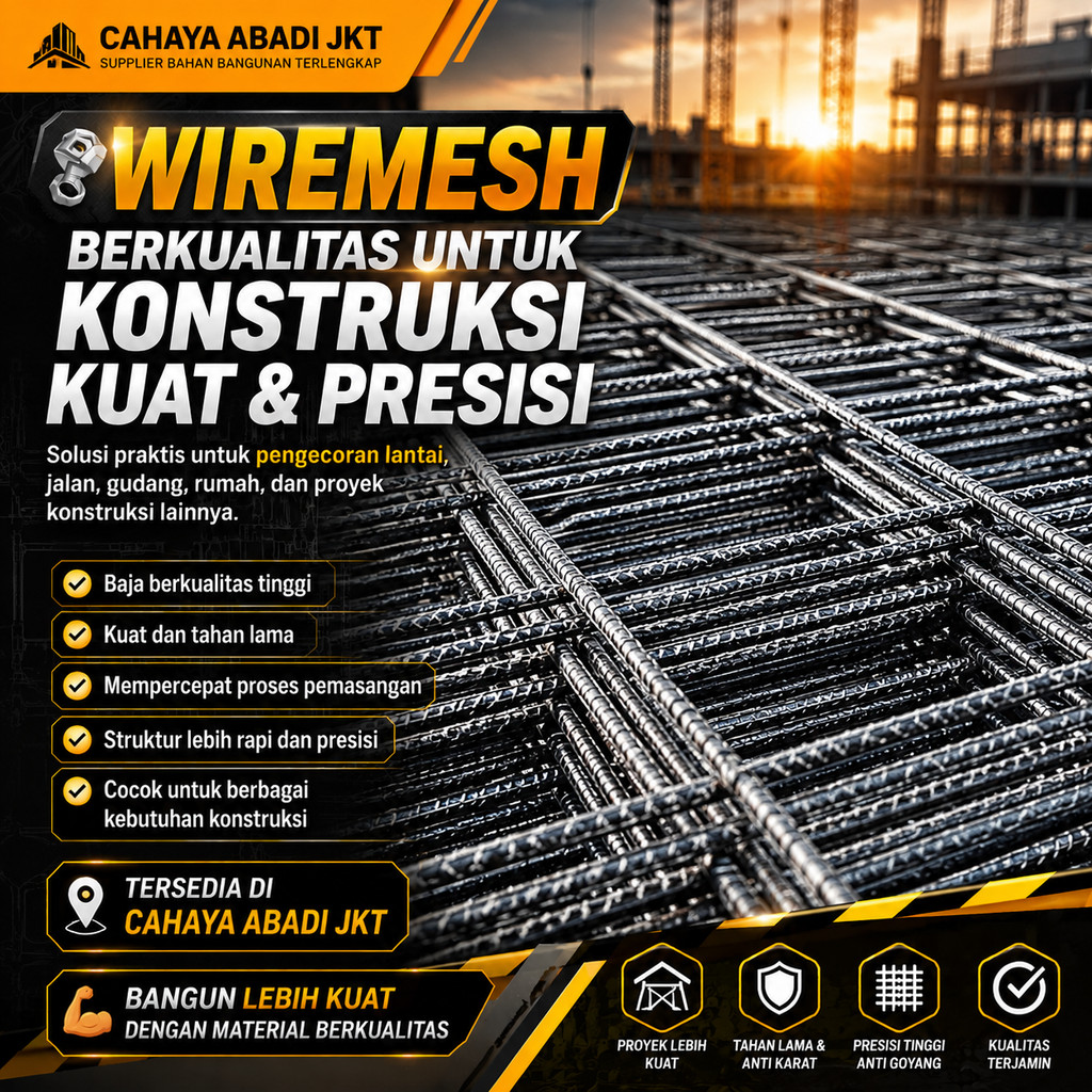 WIREMESH M8 ULIR (2,1METER X 5,4 METER)