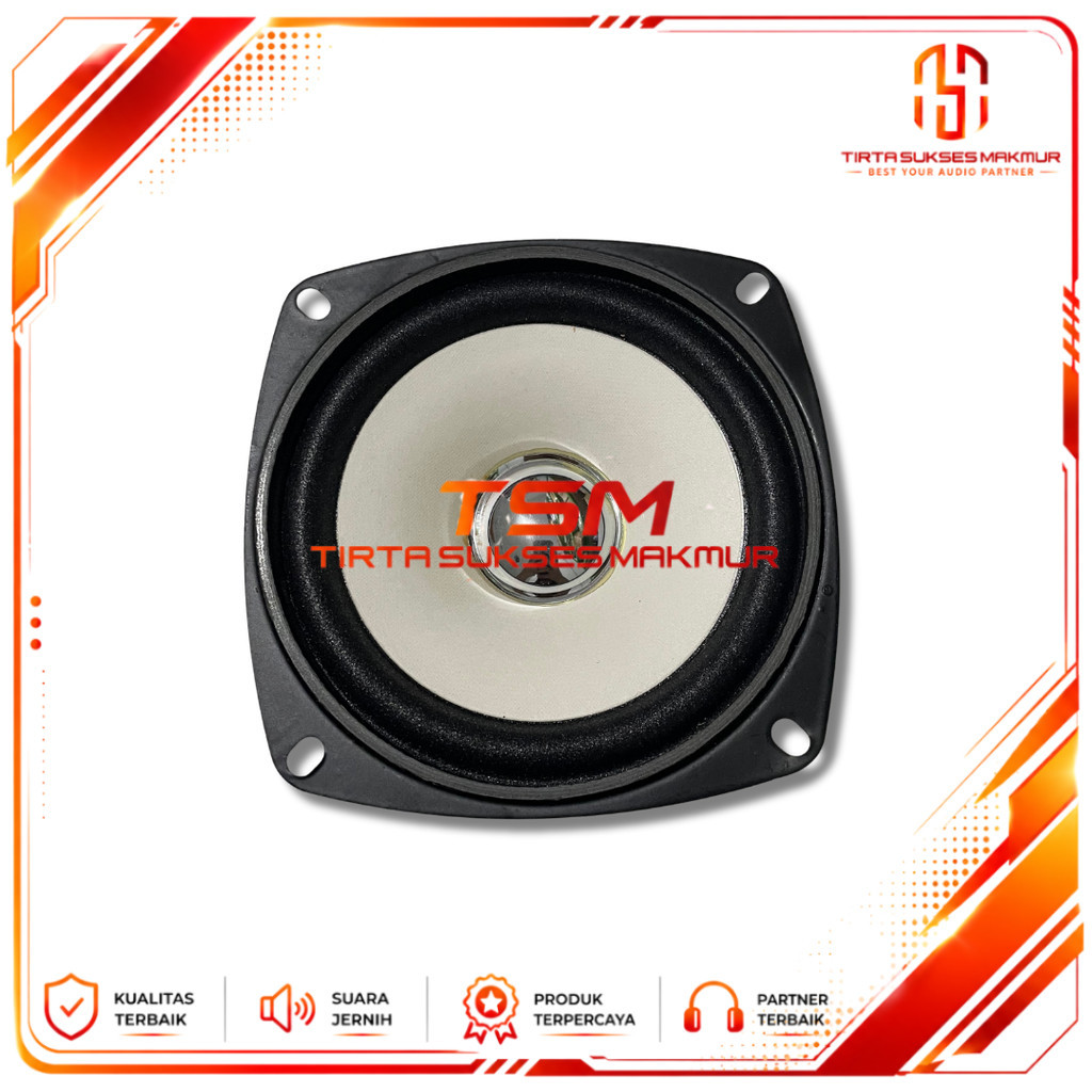 SPEAKER 4 INCH BASS VOCAL SPEKER 4 IN WOOFER SPIKER 4INC