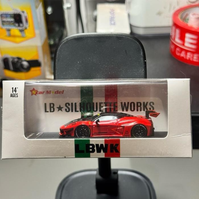 Star Model Ferrari 458 LBWK Merah Red New Sealed