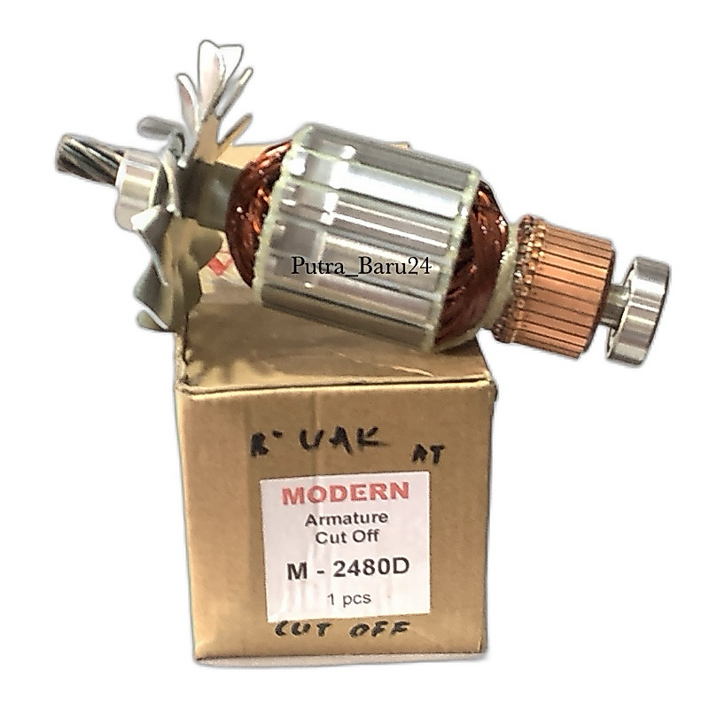 Armature cut Off Modern M-2480D / Angker mesin cut off modern M2480D