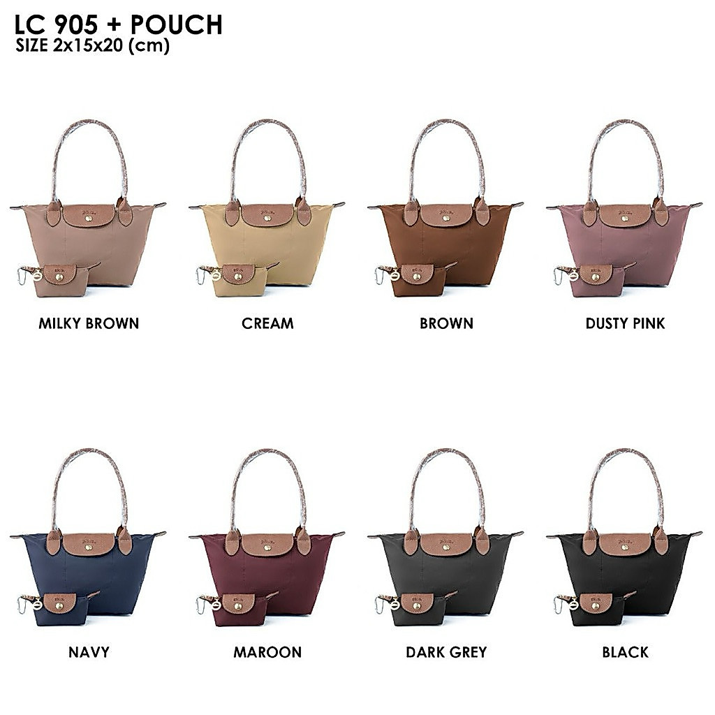 Shoulder bag LC 905 size S + Free pouch / Tas Tenteng / Tas Bahu neo 820