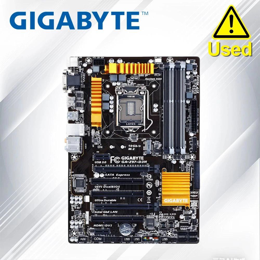 GIGABYTE GA-Z97-D3H LGA 1150 Intel Z97 HDMI SATA 6Gb/s USB 3.0 ATX Motherboard Intel