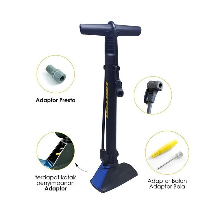 Koobee -  UNITED Pompa Sepeda PM-8800 / PM-8801 - PM 8800  Terlaris Tbk