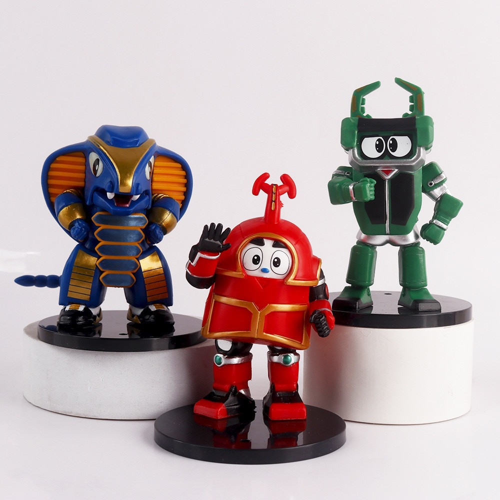 Action Figure B-ROBO KABUTACK Figure Robot KABUTAKU Set isi 6 pcs     Berkualitas