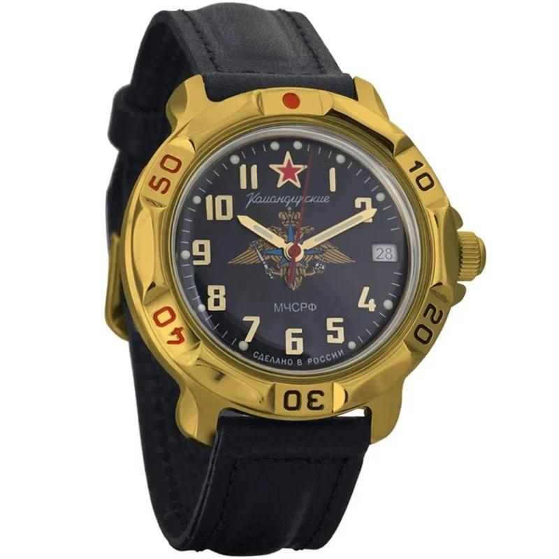 Jam Tangan 2025NEW Russian VOSTOK Emergency Affairs Department Commander Mechanical Men'S Watch Wate