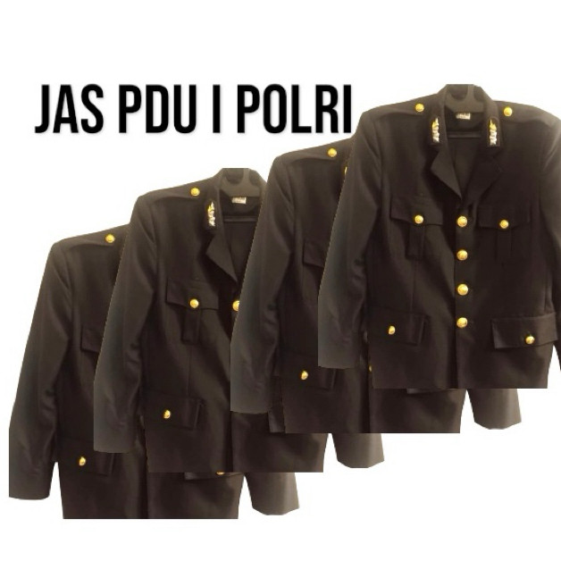 Baju Jas PDU I dan PDU IV Polri Kualitas Premium