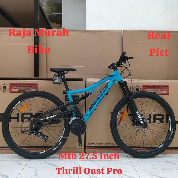 Sepeda Gunung Mtb Thrill Oust Pro 27.5 Inch Terbaru Sepeda Gunung Mtb 27.5 Inch Thrill Oust Pro - Sa