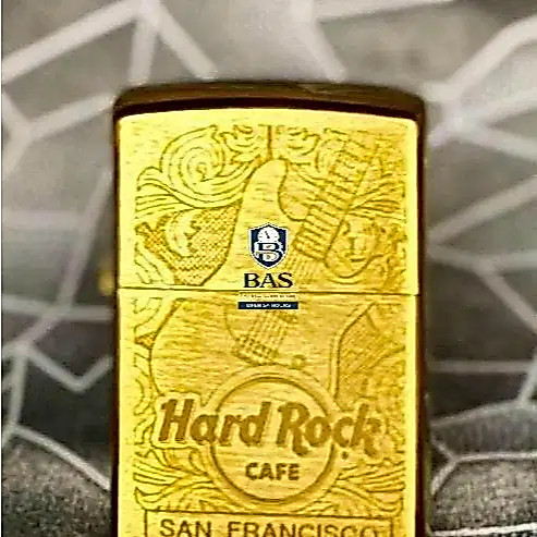 Zippo Original Hard Rock Cafe San Francisco Gold Edition –October 2019