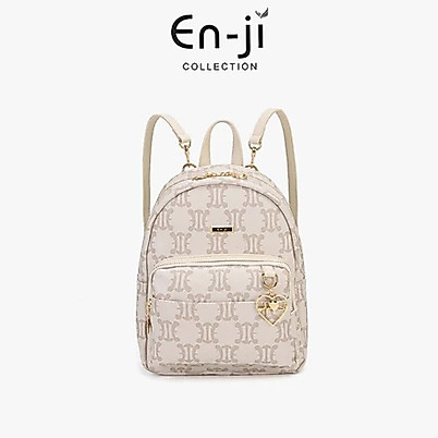 tas ransel wanita En-ji Niomi Backpack - Cream
