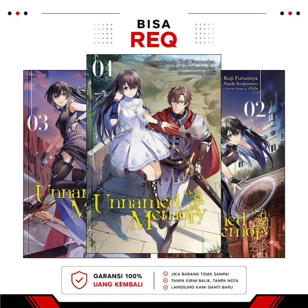 Unnamed Memory, Vol. 1-6 ( Komik Manga ) by Kuji Furumiya