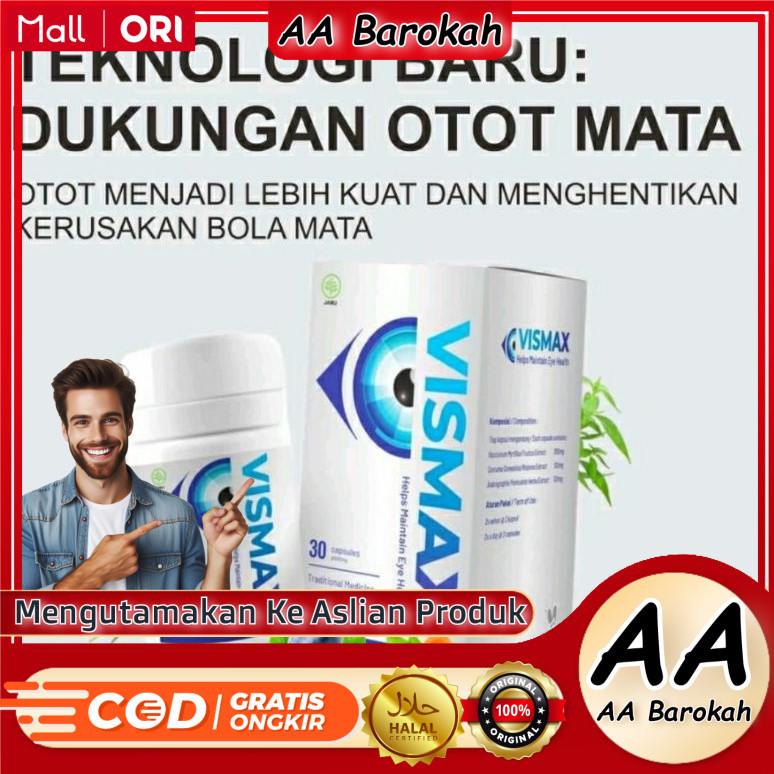 VISMAX ORIGINAL ASLI 100% OFFICIAL STORE DISTRIBUTOR RESMI MATA MINUS RABUN SILINDER KATARAK BURAM