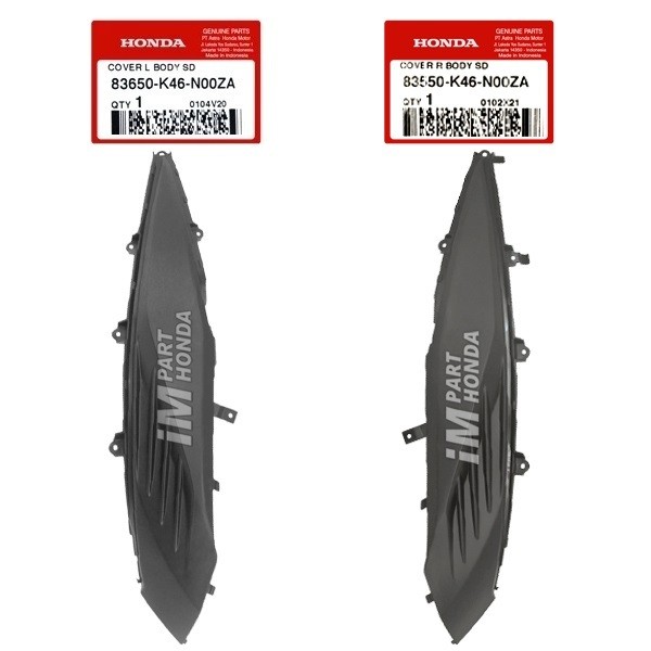 [INSTANT SAMEDAY] 83550-K46-N00ZA 83650-K46-N00ZA Cover Sambungan Body Kanan Kiri Vario 110 Fi eSP 2