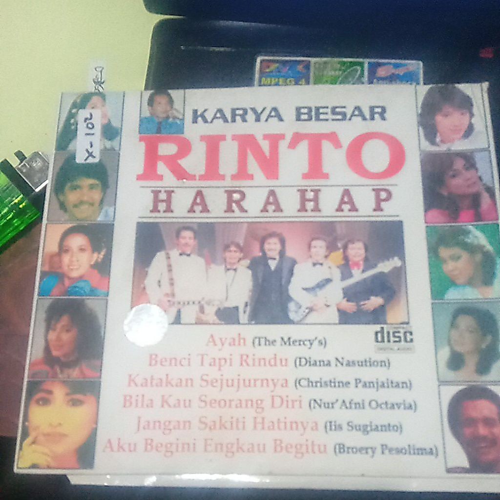 CD audio RINTO HARAHAP X102