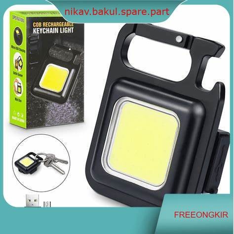 COB Rechargeable Keychain Light