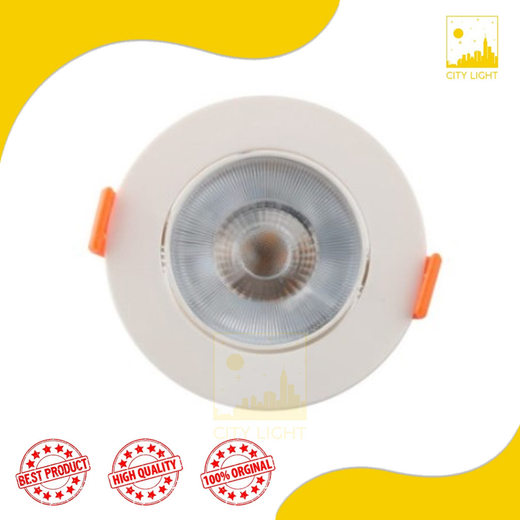 Lampu Downlight DL Plafon 3W 5W 7W