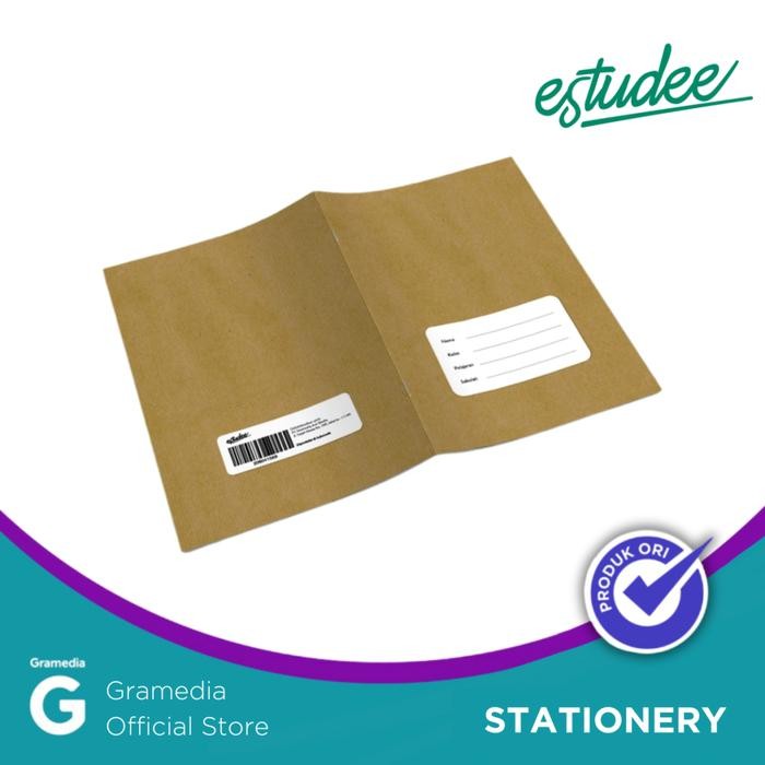 

Gramedia Estudee Buku Tulis K B5 Sampul Coklat Isi 10