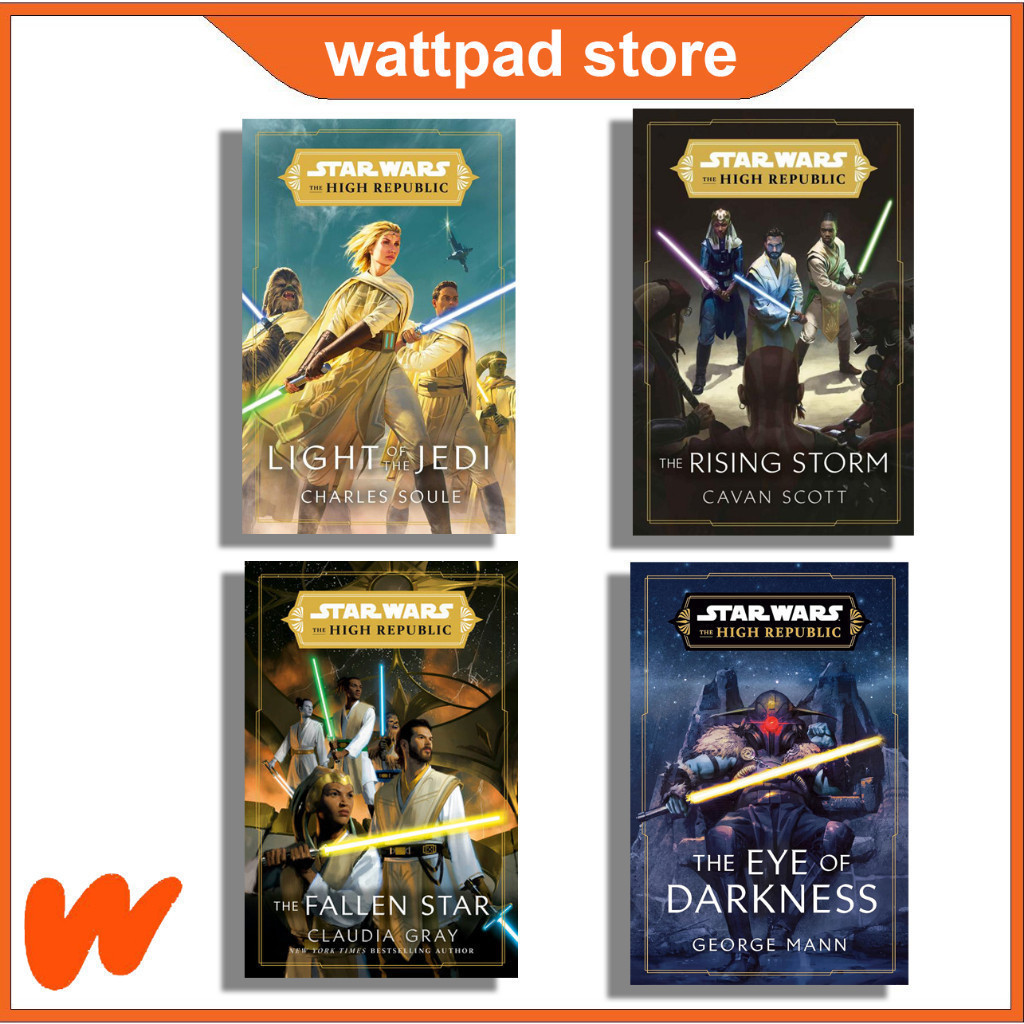 Star Wars: The High Republic Series 4 Books Collection Set (English)