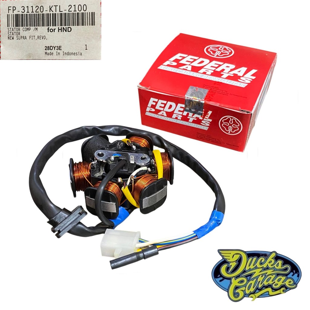 Spul Spull Set Assy Honda Astrea Legenda 1 Legenda 2 Supra Fit New Revo Federal