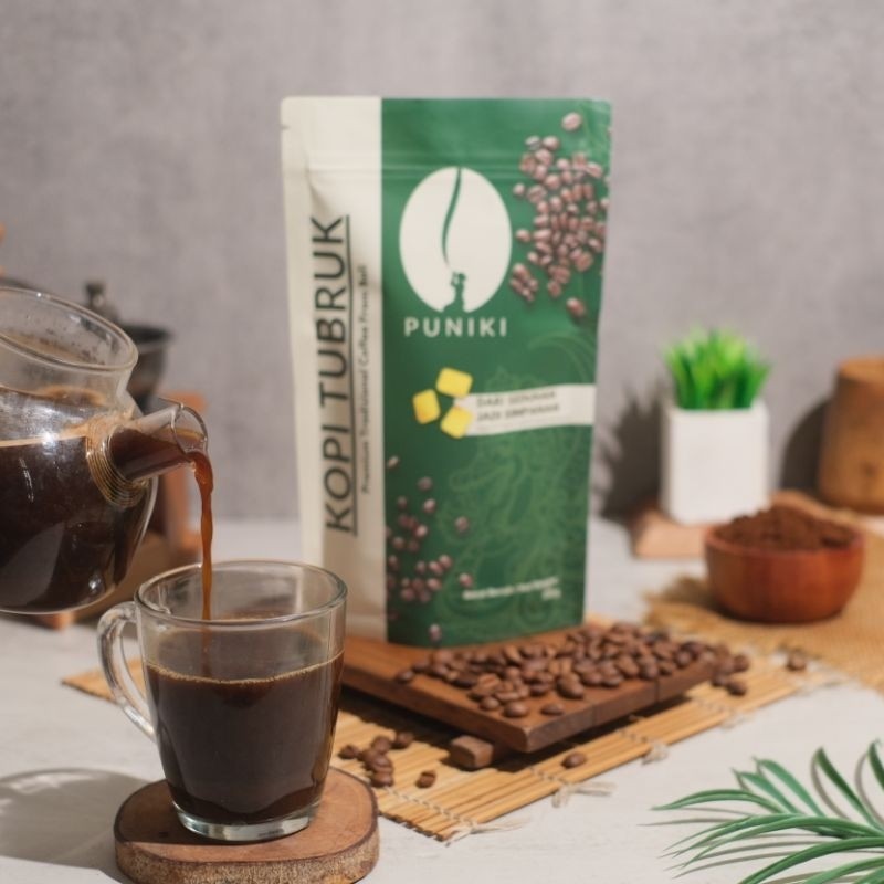 

Robusta Kopi Tubruk 250 gram - PUNIKI COFFEE - GRATIS EMAS 24 KARAT