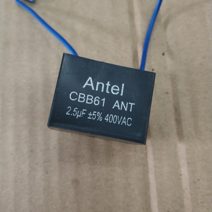 (BACA DESKRIPSI) Capasitor 2,5uf / cap 2,5uf / capasitor kipas 2,5uf / cap 2, 5uf