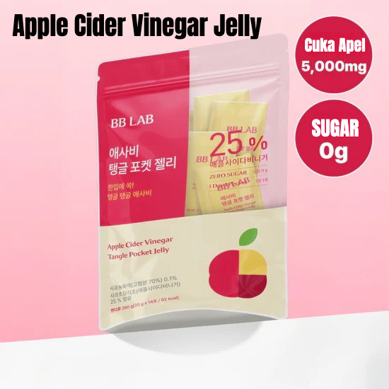 

Nutrione BB LAB Apple Cider Vinegar Tangle Pocket Jelly - 20g x 14packs