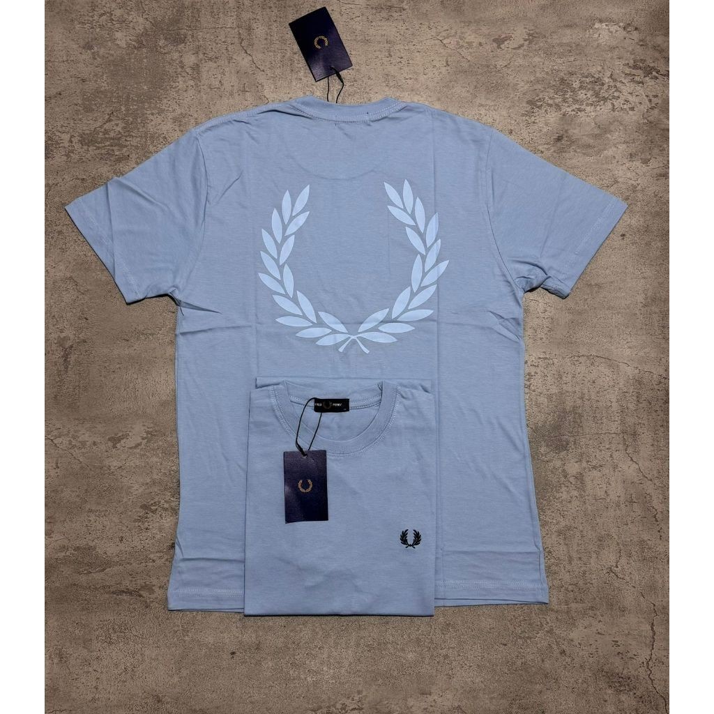 New Kaos Branded Fred Bordir PrintPaddy Premium//Kaos Branded Fred Pria//Kaos Branded Katun 24s Supe