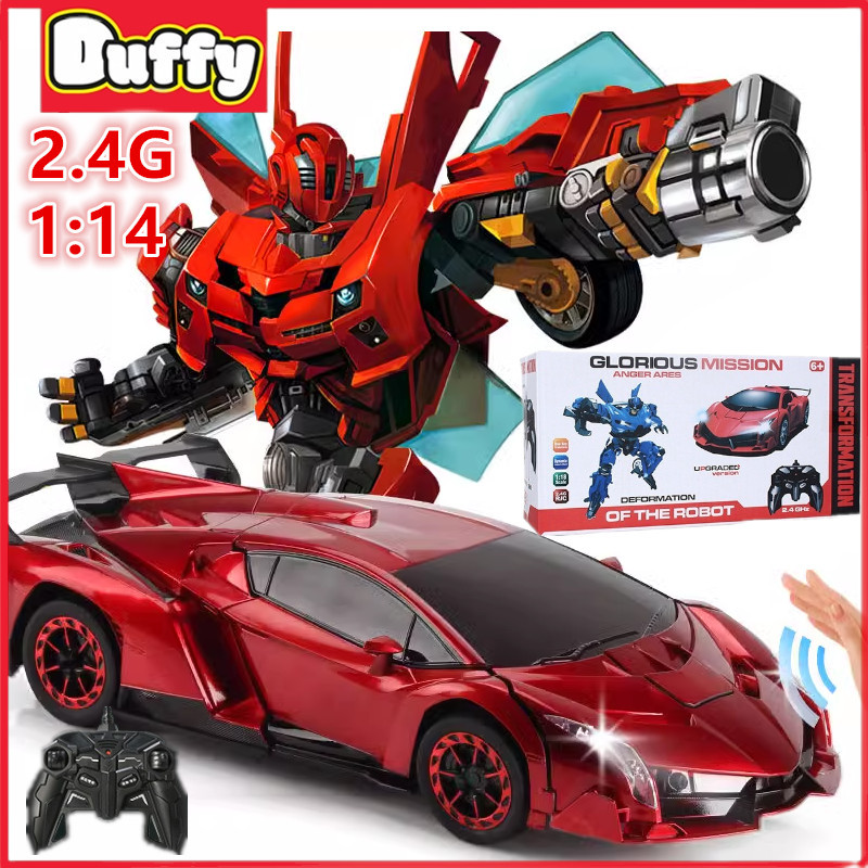 TALUNAMBA   Duffy Toys 2.4Ghz 1:14 Mainan Mobil Remote Control Besar / Remote Control Mobil Sport Ca
