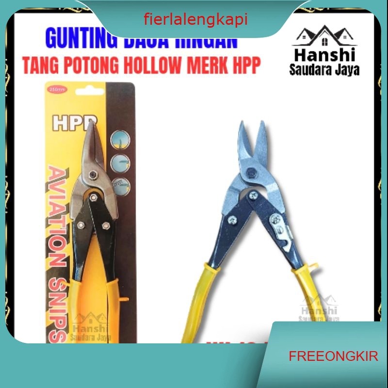 Gunting Seng 10 Inch HPP / Baja Ringan Lurus/Gunting Holo / Gunting Baja Ringan