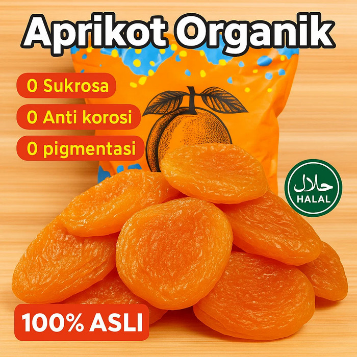 

⭐Pengiriman 24 Jam⭐Aprikot Kering 250 Gram / Dried Apricot Premium Organic Paradise/Kering Red Apricot Alami Tanpa Tambah / Kering Apricot Khas Xinjiang /Aprikot Merah Kering Dan Buah-Buahan Kering/Buah Kering Halal
