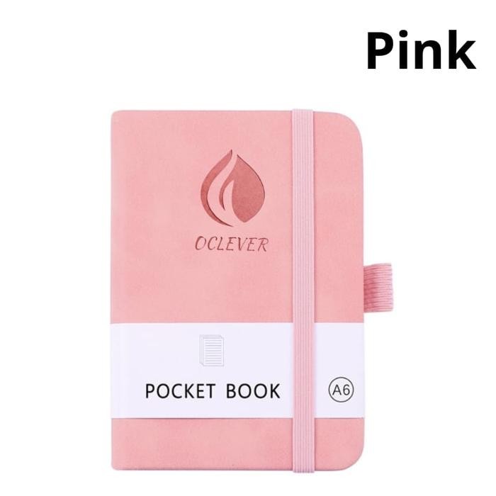 

KP173 - BUKU CATATAN BUKU TULIS NOTEBOOK A6 POCKET BUKU DIARY KECIL SCRAPBOOK MINI 96 LEMBAR BUKU LUCU - Pink