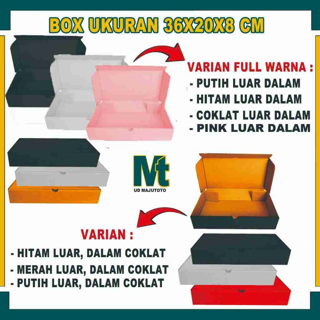 

Box 36x20x8 Cm / Box Lipat Depan / Box Hampers