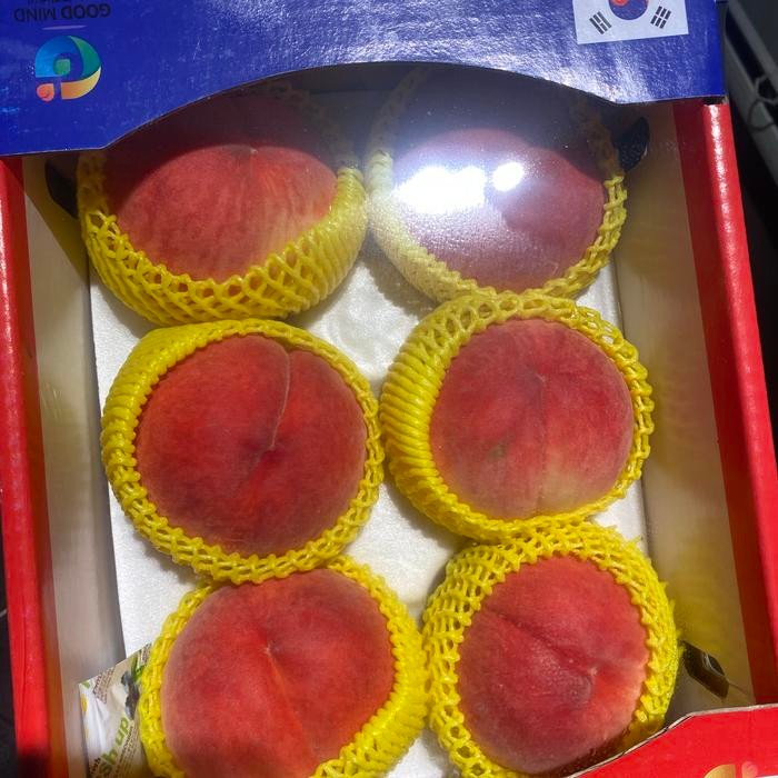 

Peach korea super manis jumbo original dus 6psc