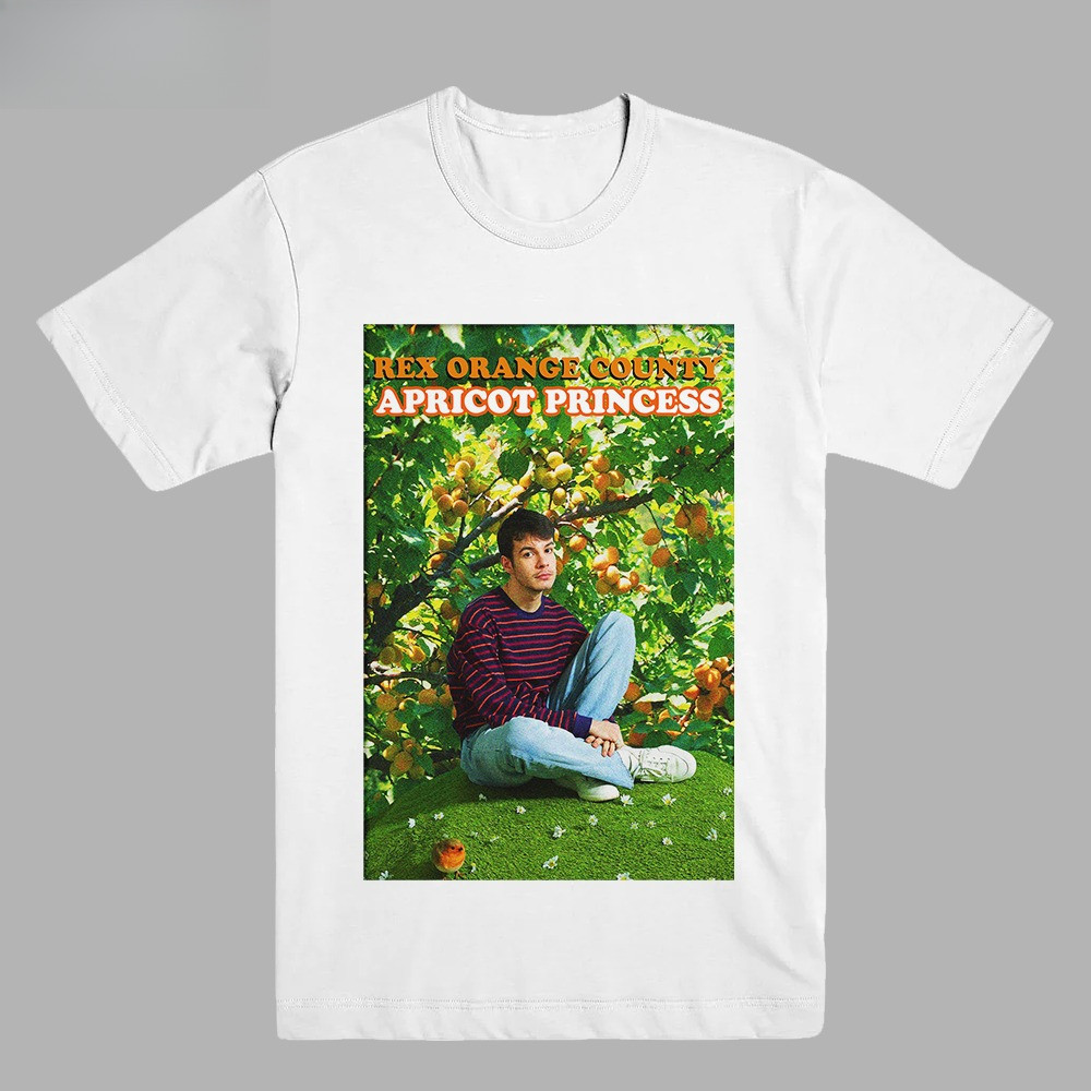 REX ORANGE COUNTY - APRICOT PRINCESS | T-SHIRT |  MUSIC MERCH