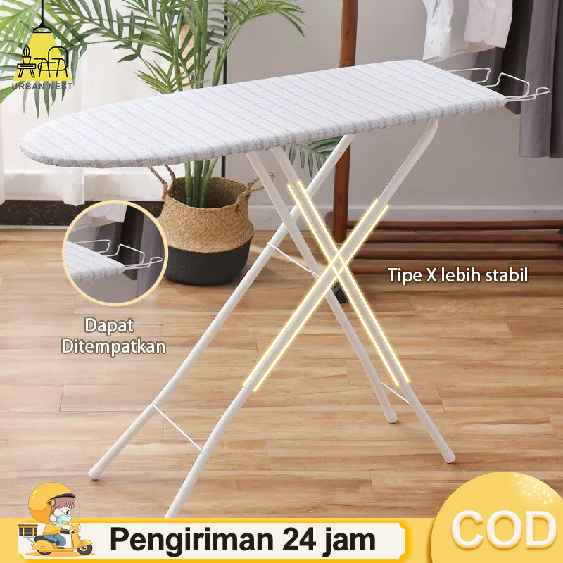 ZENITSTORE COD Meja Setrika Meja setrika Duduk Meja Setrika Lipat Besi Serbaguna Meja Setrika Lipat 