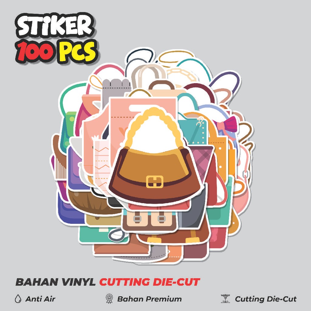 

Terbaru! 50 pcs Stiker Mix Tas Cartoon Dekorasi Lucu Kreatif untuk Notebook, Skateboard, HP