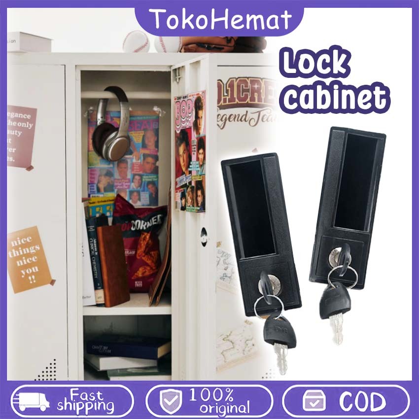 1PCS Kunci Loker Cyber Lock Kunci Loker Lemari Cabinet Kunci Plastik Konci Loker Kerja