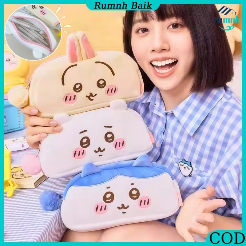 

Large Capacity Plush Pen Bag / Tas Alat Tulis Imut / Tas Pensil / Girl Boy Students Gifts